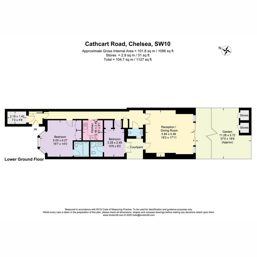 Flat in London, United Kingdom, 105 m² - picture 13