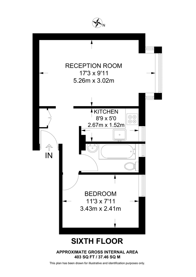 Appartamento a Londra, Regno Unito, 38 m² - foto 13