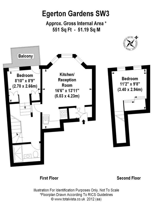 Piso en Londres, Reino Unido, 51 m² - imagen 12