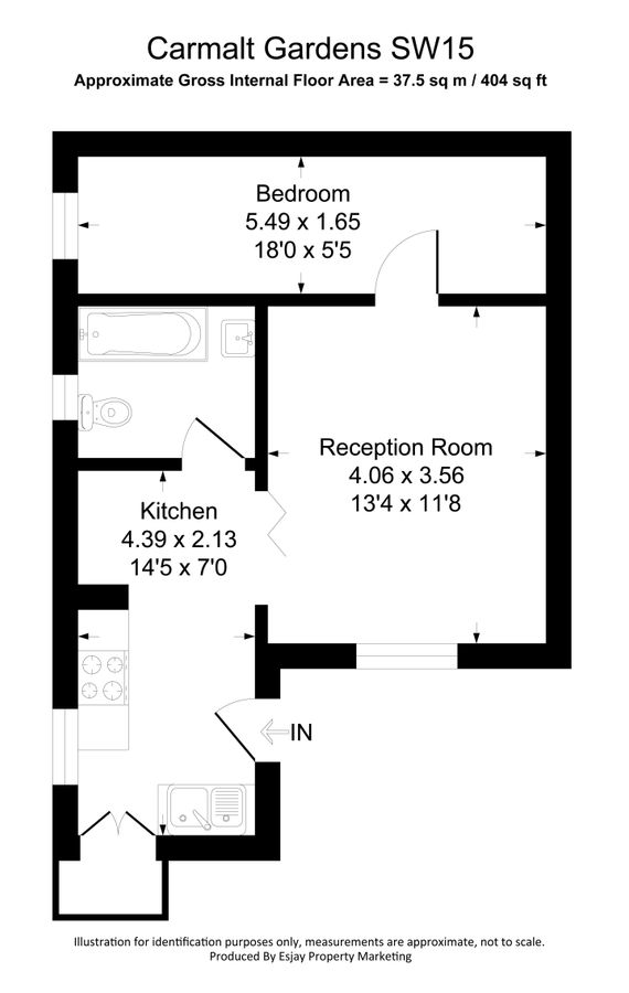 Flat in London, United Kingdom, 38 m² - picture 13