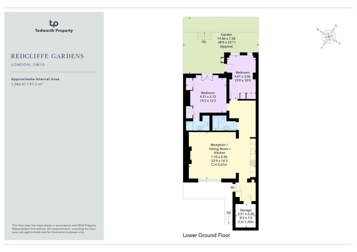 Piso en Londres, Reino Unido, 97 m² - imagen 13