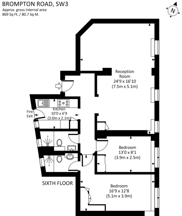 Appartement à Londres, Royaume-Uni, 81 m² - image 13