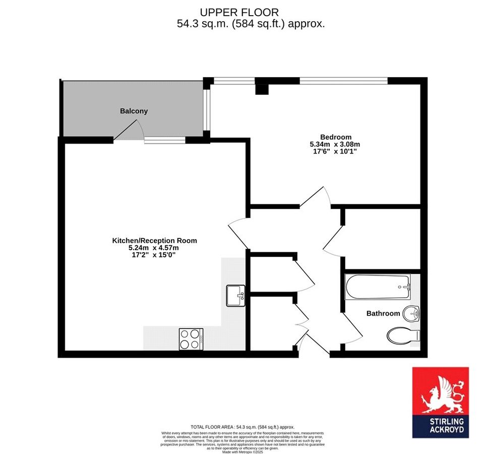 Wohnung in London, Großbritannien, 54 m² - Foto 13