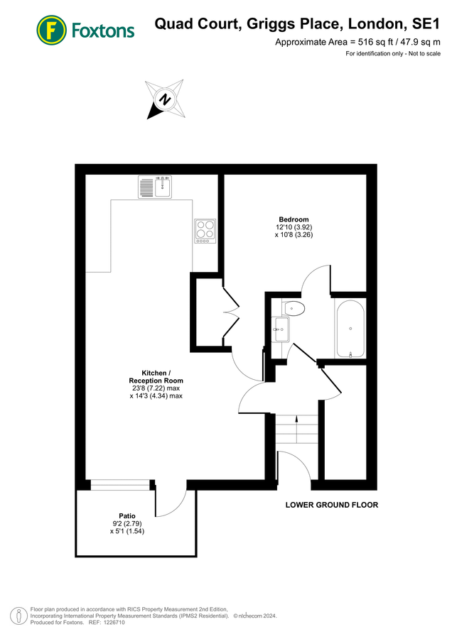 Appartamento a Londra, Regno Unito, 48 m² - foto 14