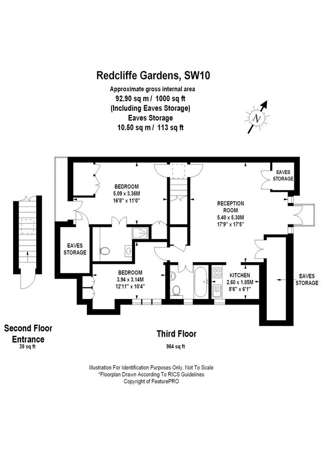 Appartement à Londres, Royaume-Uni, 93 m² - image 14