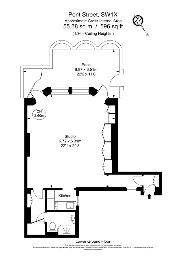 Appartamento a Londra, Regno Unito, 56 m² - foto 14