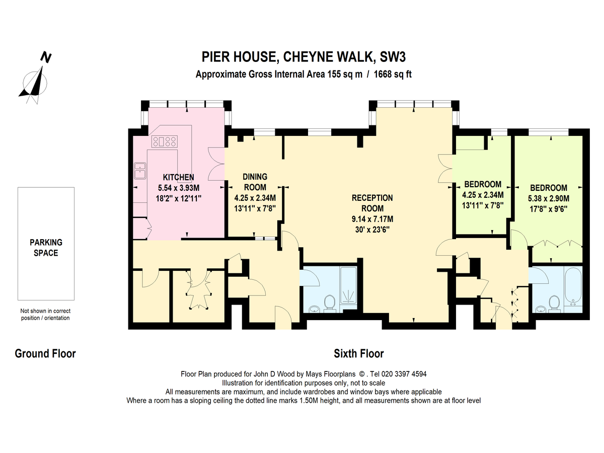 Appartamento a Londra, Regno Unito, 155 m² - foto 13