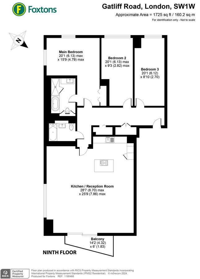 Flat in London, United Kingdom, 160 m² - picture 14