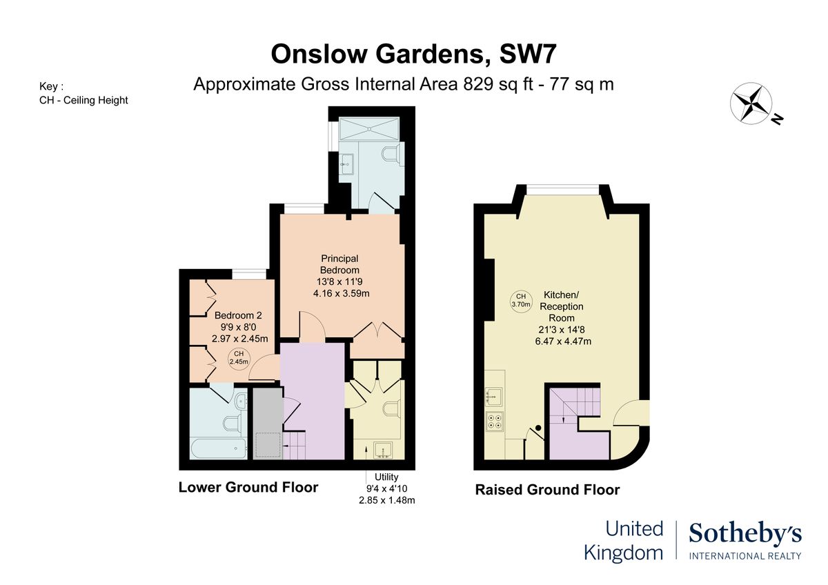 Flat in London, United Kingdom, 77 m² - picture 15