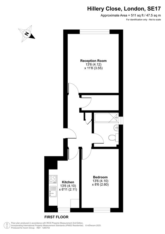 Flat in London, United Kingdom, 48 m² - picture 15