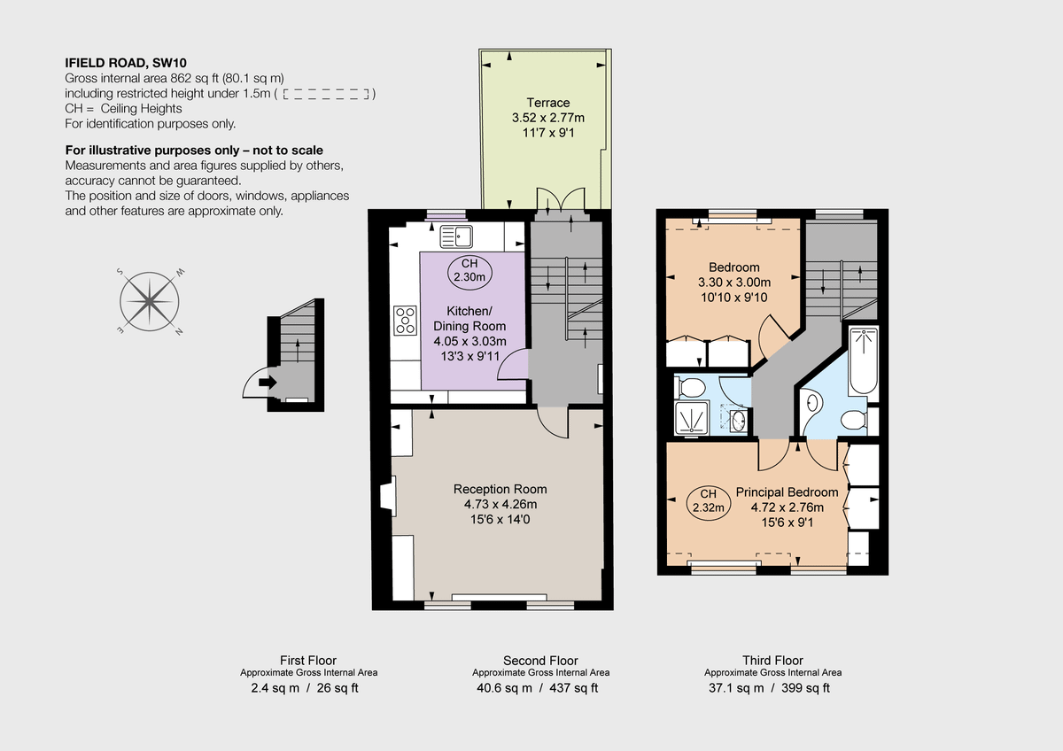 Appartement à Londres, Royaume-Uni, 80 m² - image 15