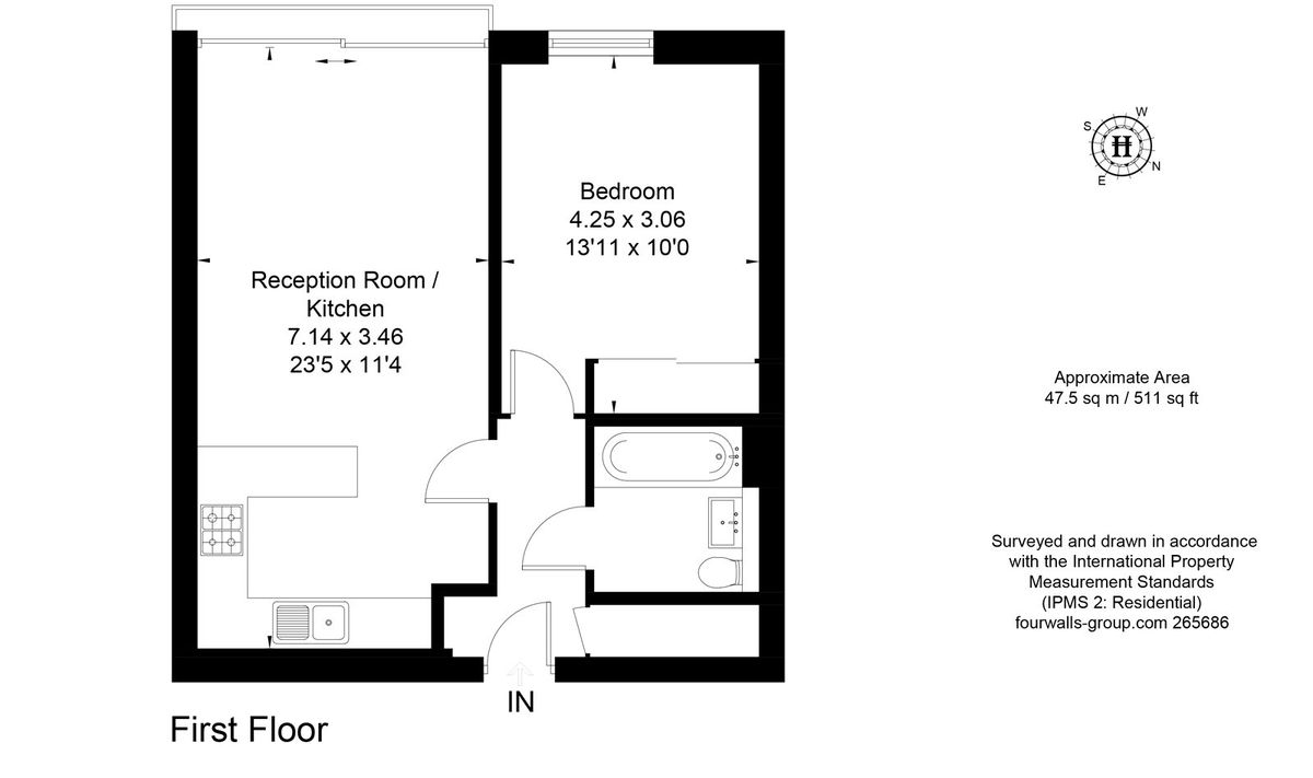 Appartement à Londres, Royaume-Uni, 48 m² - image 15