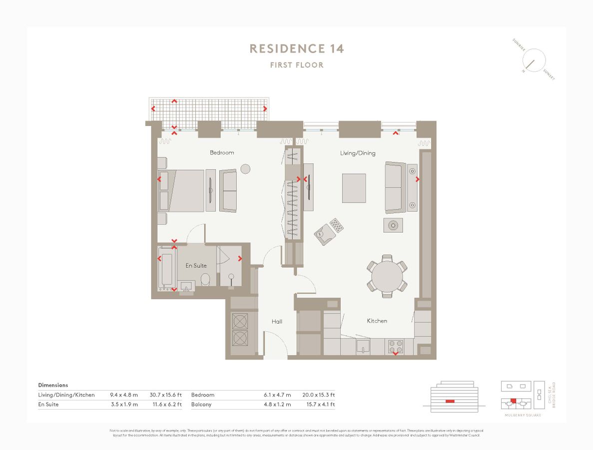 Appartement à Londres, Royaume-Uni, 99 m² - image 15