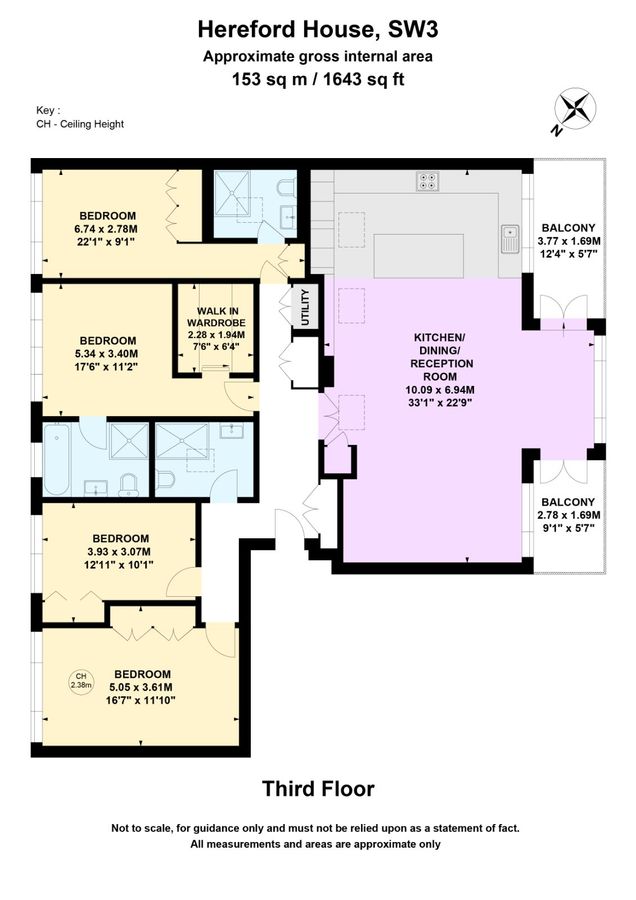 Appartamento a Londra, Regno Unito, 153 m² - foto 15