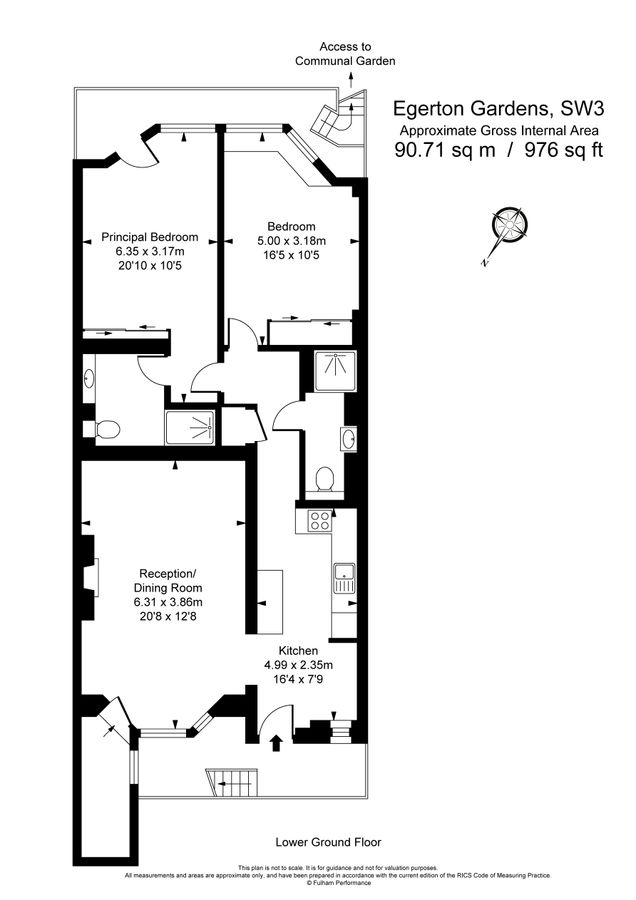 Piso en Londres, Reino Unido, 91 m² - imagen 15