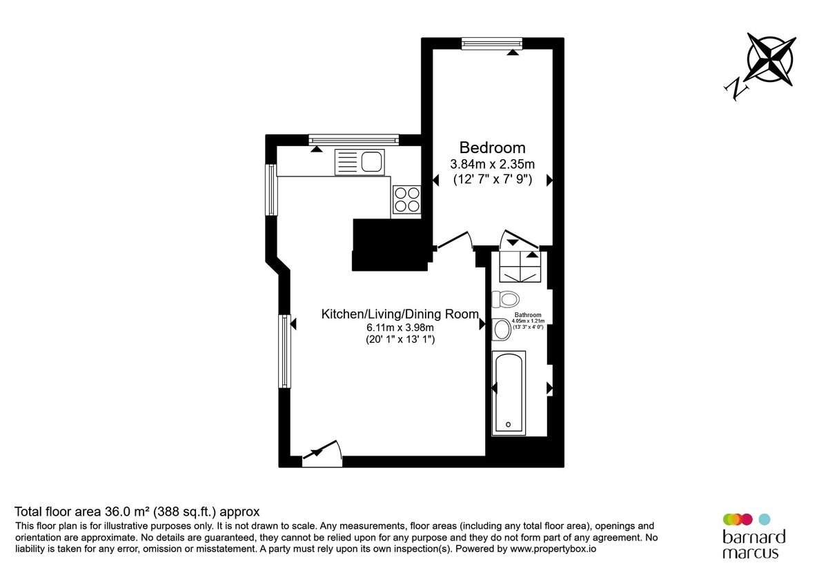 Appartamento a Londra, Regno Unito, 36 m² - foto 15