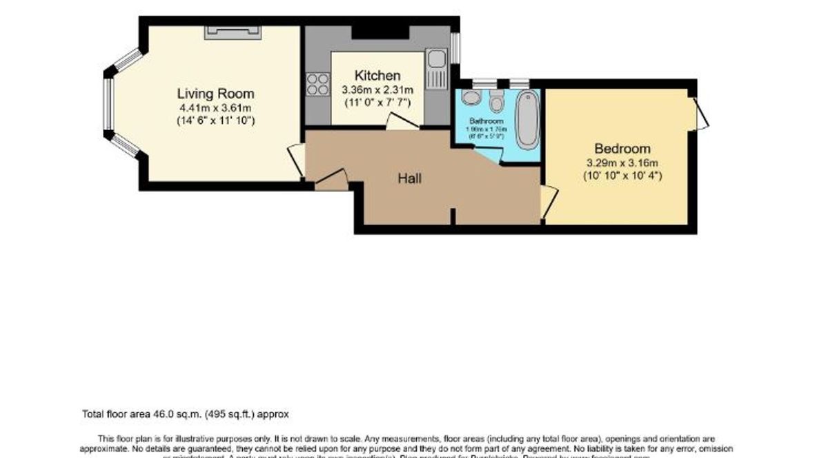 Flat in London, United Kingdom, 46 m² - picture 16