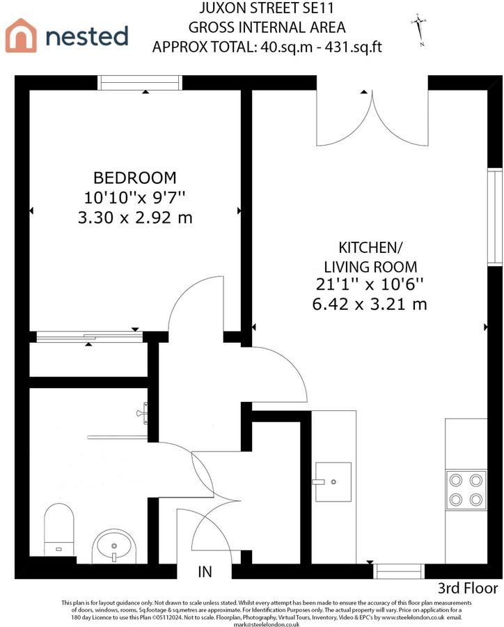 Flat in London, United Kingdom, 40 m² - picture 16