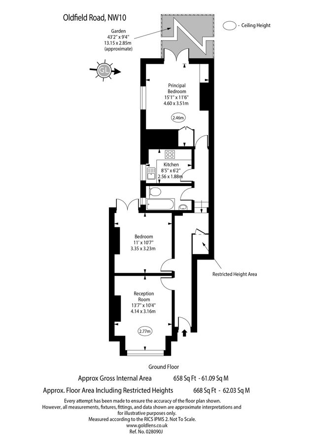 Appartement à Londres, Royaume-Uni, 61 m² - image 16