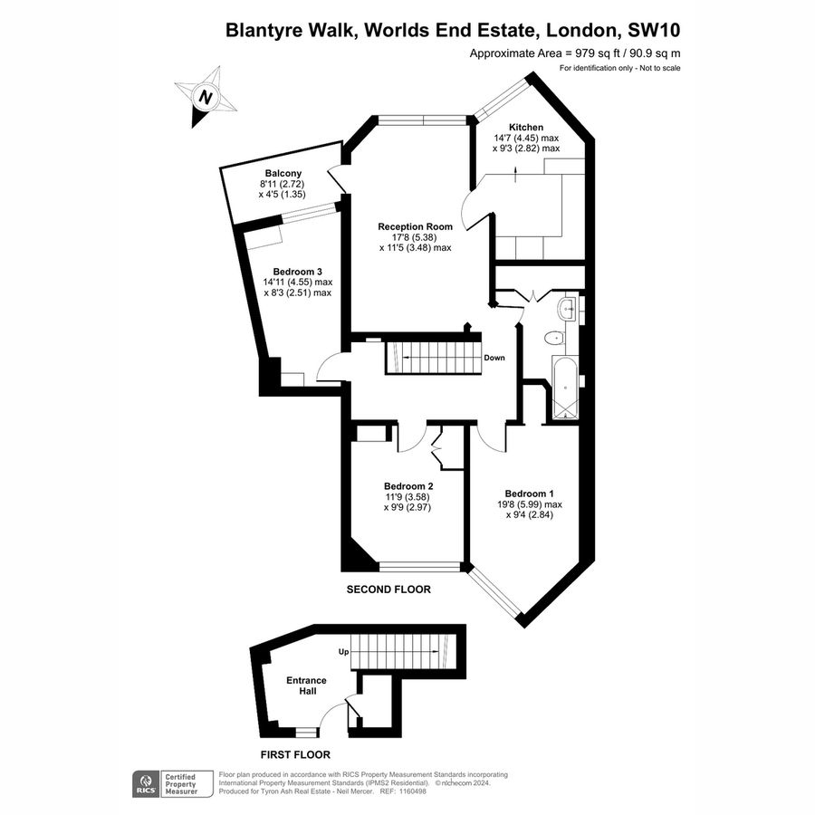 Piso en Londres, Reino Unido, 91 m² - imagen 16