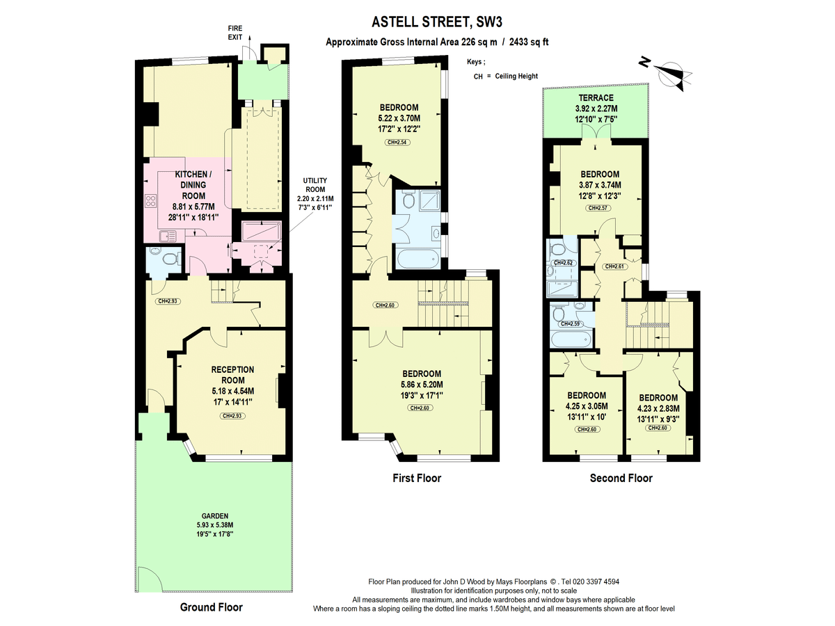 Wohnung in London, Großbritannien, 226 m² - Foto 16