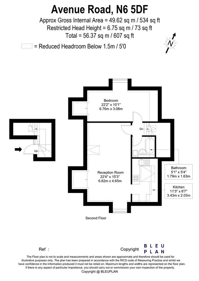 Appartement à Londres, Royaume-Uni, 56 m² - image 16
