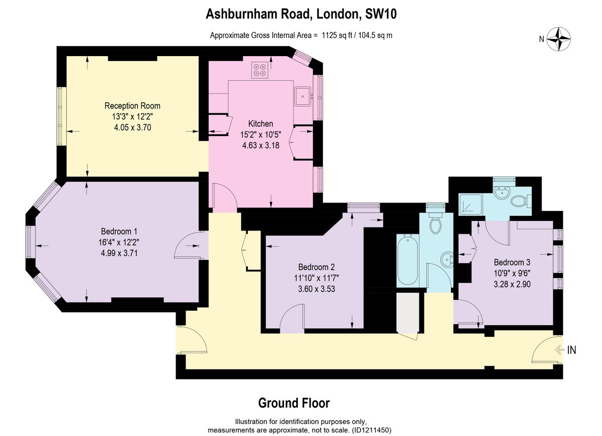 Flat in London, United Kingdom, 105 m² - picture 16