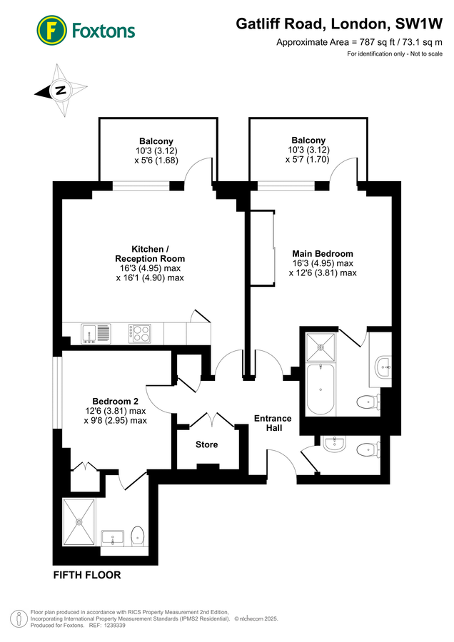 Appartamento a Londra, Regno Unito, 73 m² - foto 16