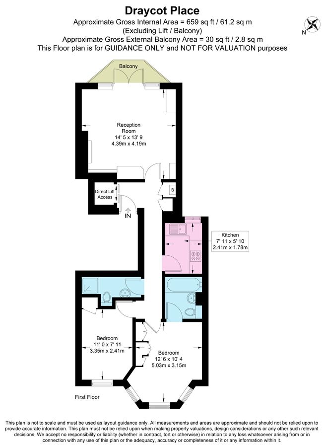 Piso en Londres, Reino Unido, 61 m² - imagen 16