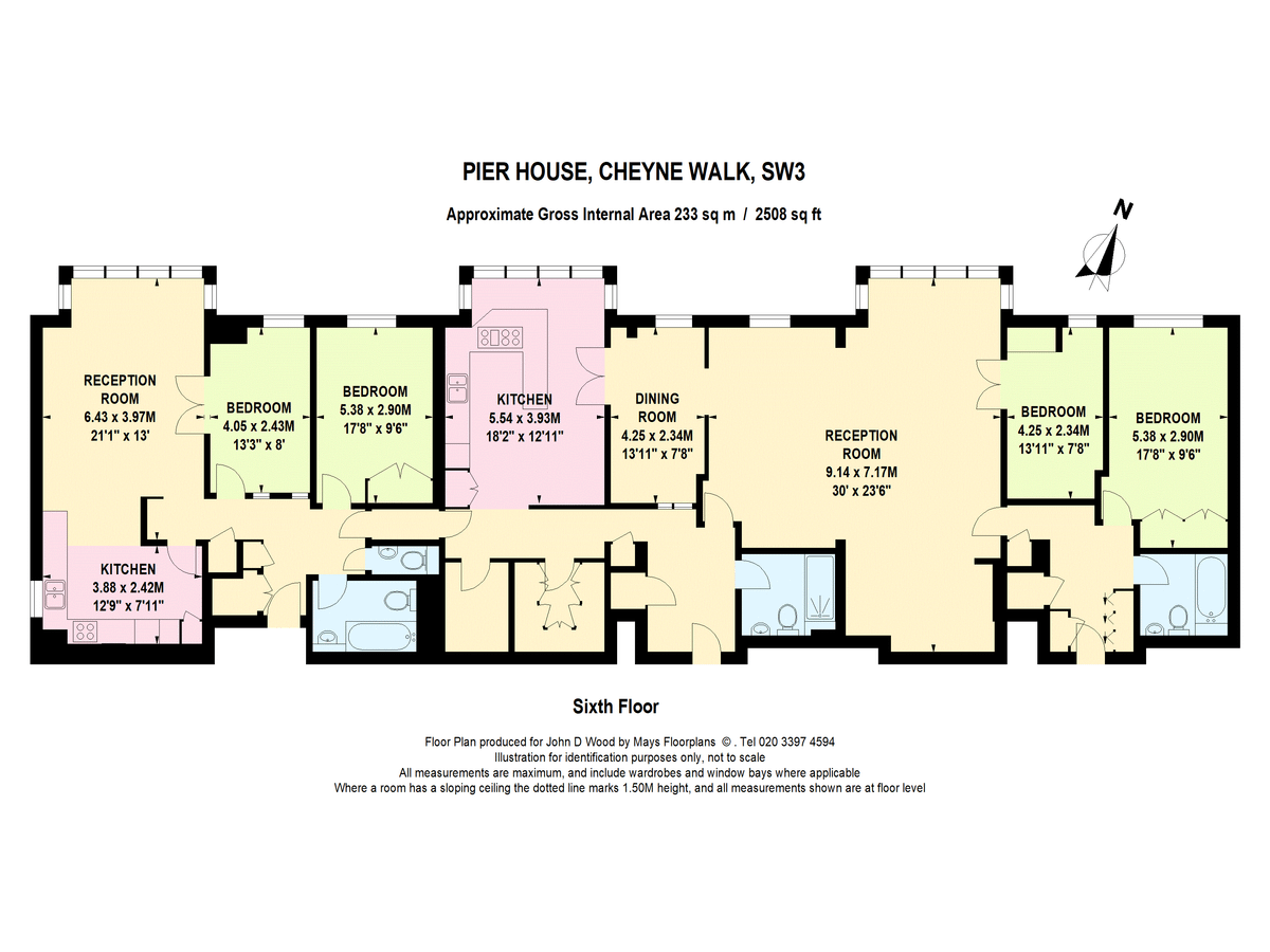 Piso en Londres, Reino Unido, 233 m² - imagen 16