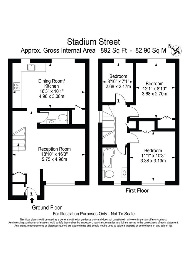 Wohnung in London, Großbritannien, 83 m² - Foto 17
