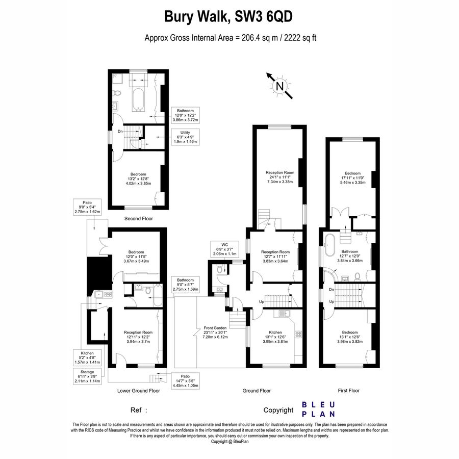 Flat in London, United Kingdom, 206 m² - picture 17