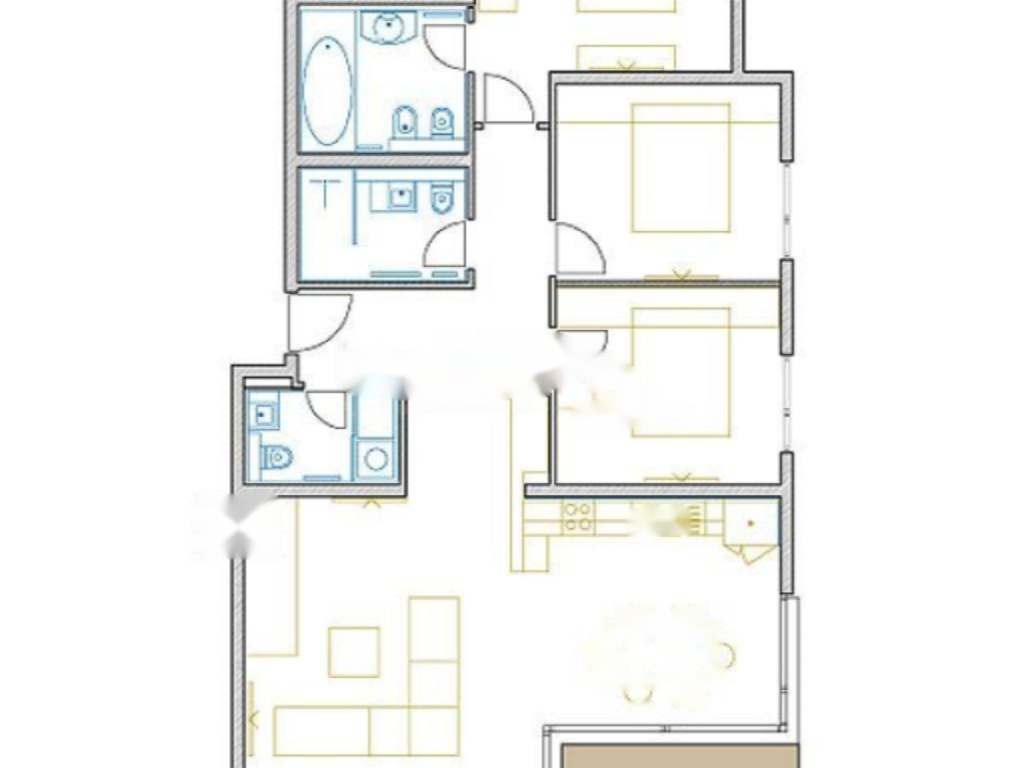Flat in Opatija, Croatia, 124 m² - picture 17