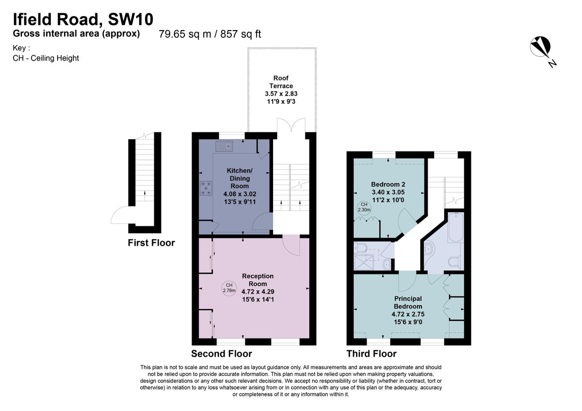 Wohnung in London, Großbritannien, 80 m² - Foto 17
