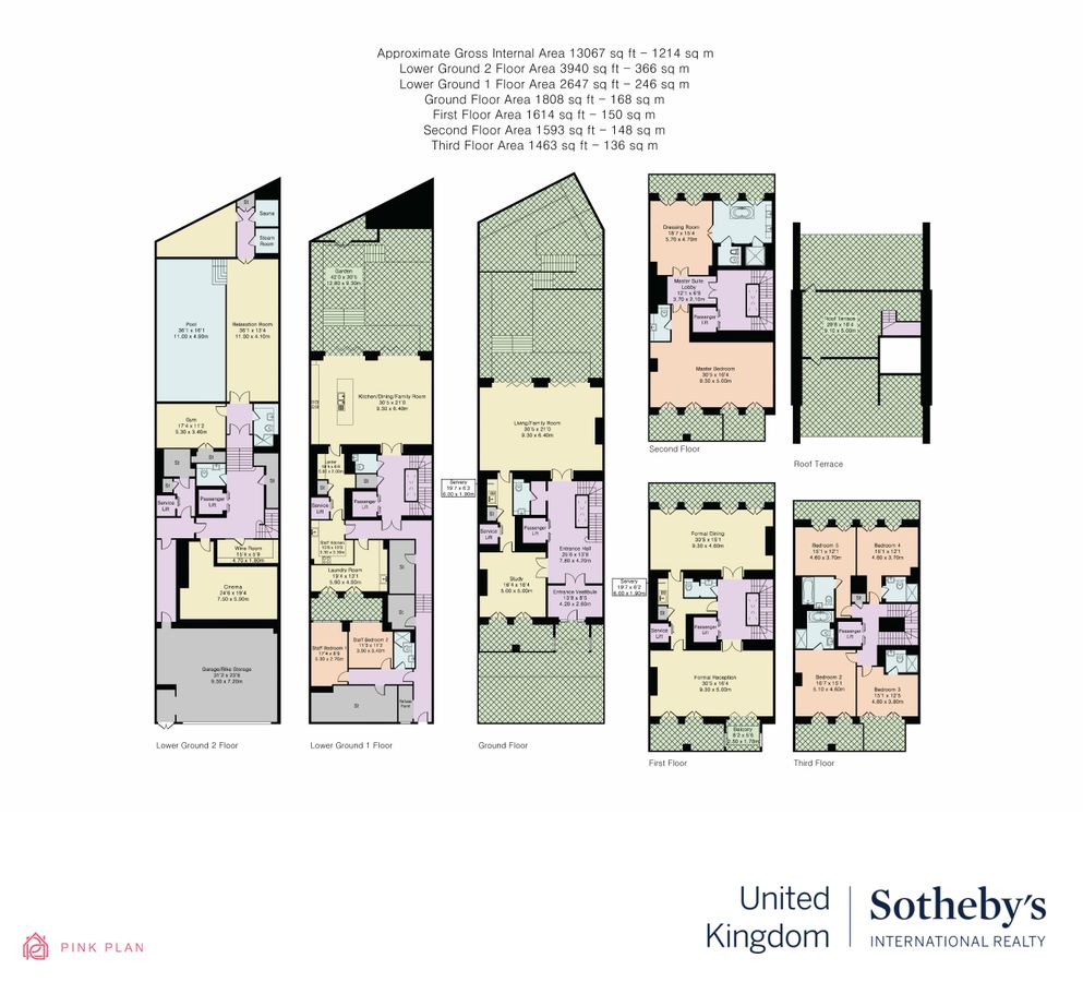 Appartamento a Londra, Regno Unito, 1 214 m² - foto 17
