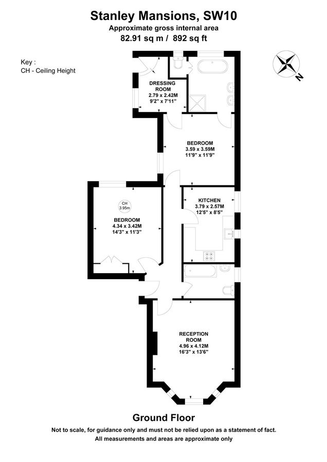 Wohnung in London, Großbritannien, 83 m² - Foto 17