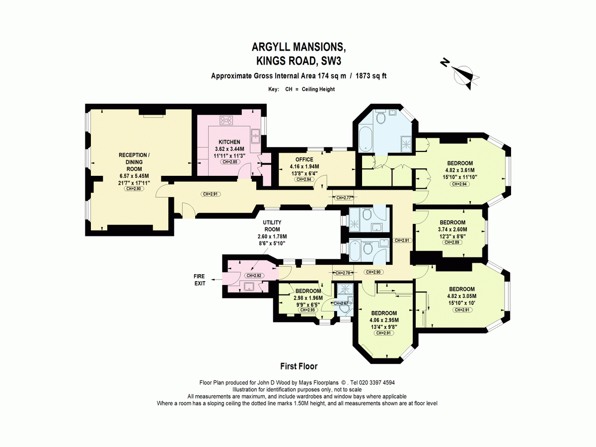 Appartement à Londres, Royaume-Uni, 174 m² - image 17