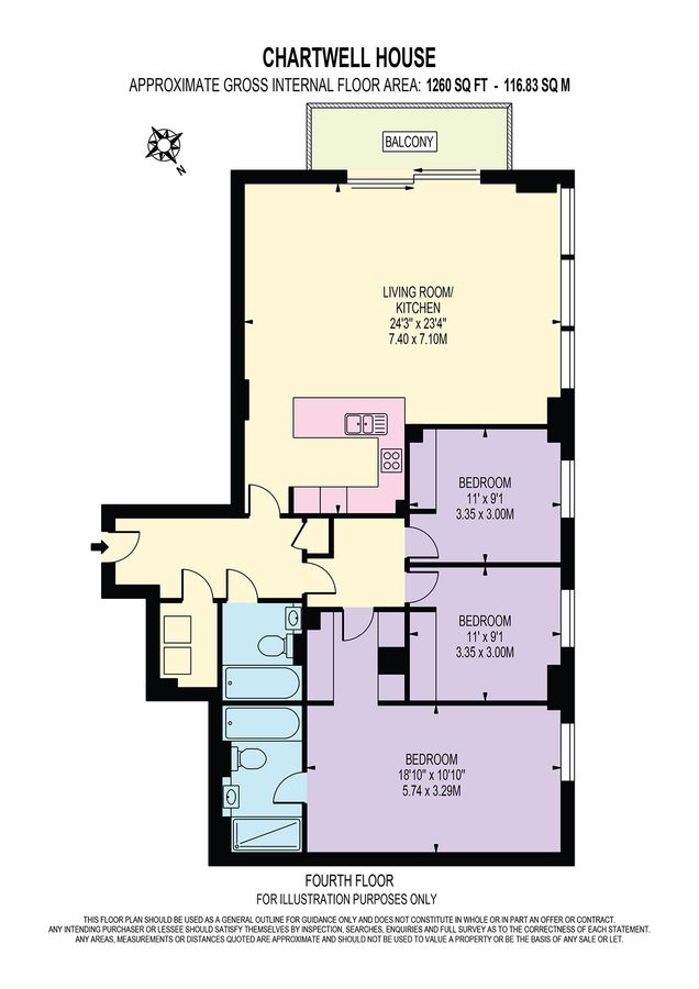 Piso en Londres, Reino Unido, 117 m² - imagen 17