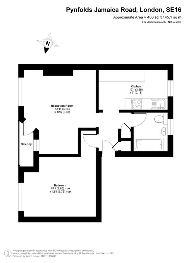 Appartamento a Londra, Regno Unito, 45 m² - foto 18
