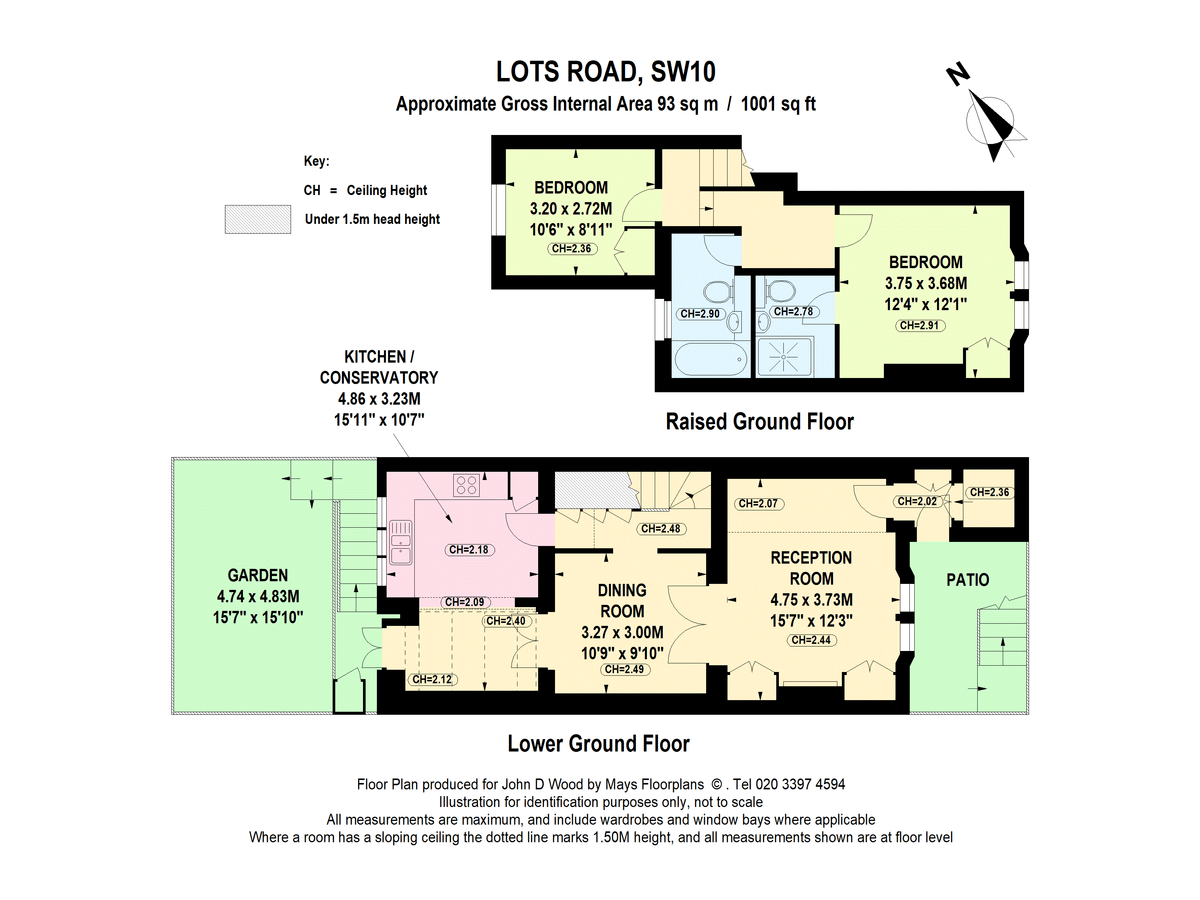 Piso en Londres, Reino Unido, 93 m² - imagen 18