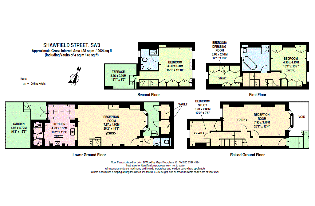 Piso en Londres, Reino Unido, 188 m² - imagen 18