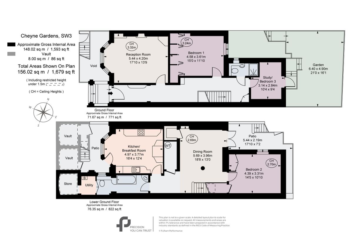 Appartement à Londres, Royaume-Uni, 76 m² - image 19