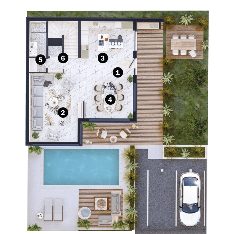 Villa in Umag, Kroatien, 250 m² - Foto 4