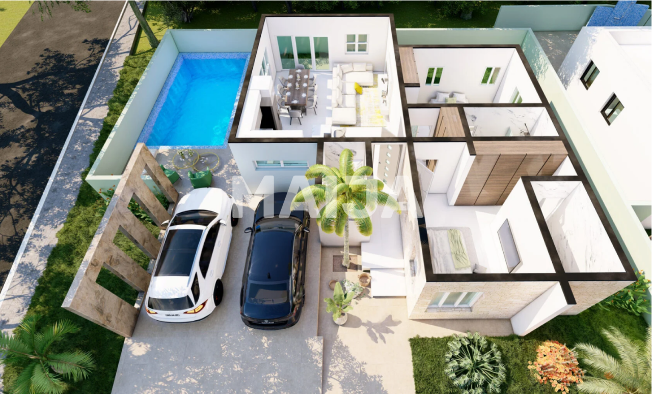 Maison à Cabarete, République dominicaine, 152.22 m² - image 7