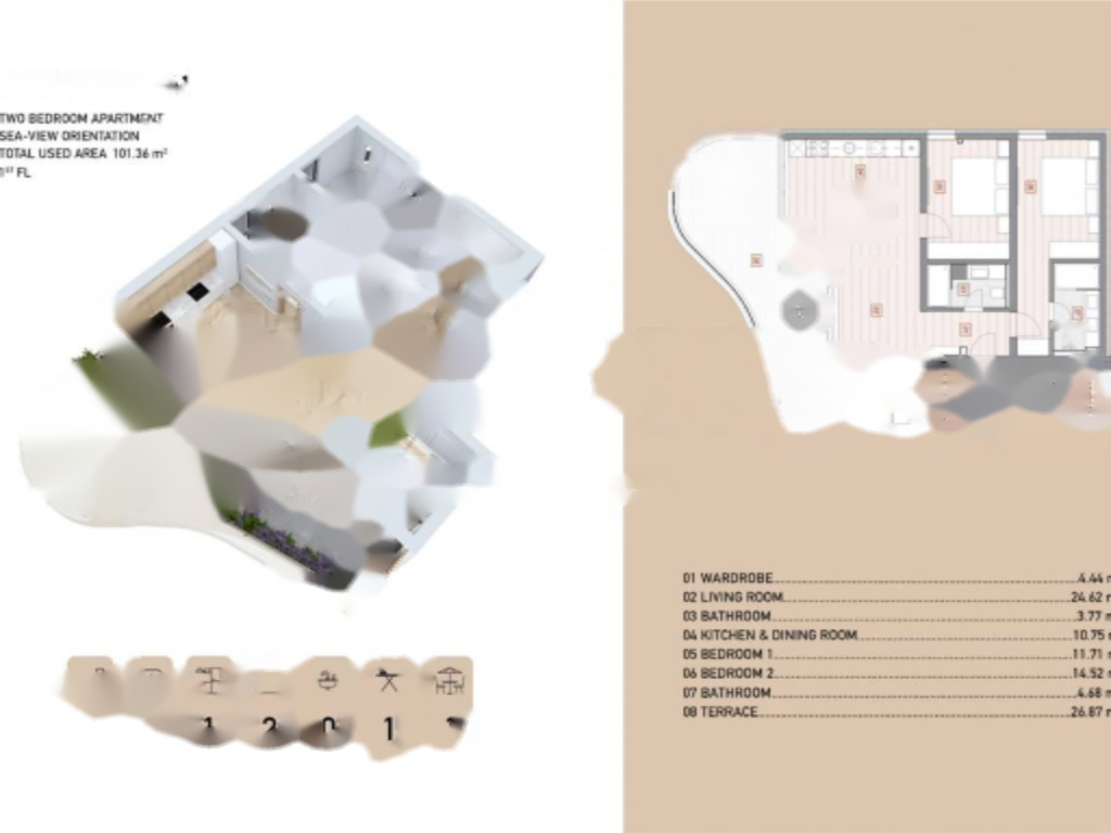 Flat in Opatija, Croatia, 101 m² - picture 4
