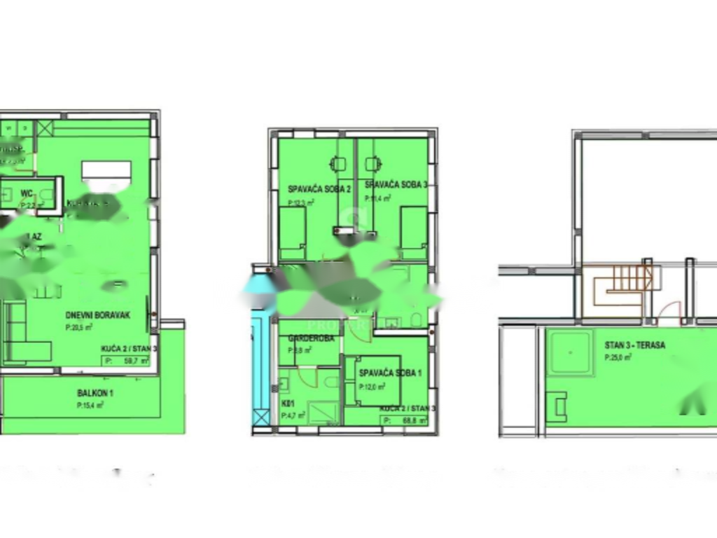 Wohnung in Opatija, Kroatien, 148 m² - Foto 6