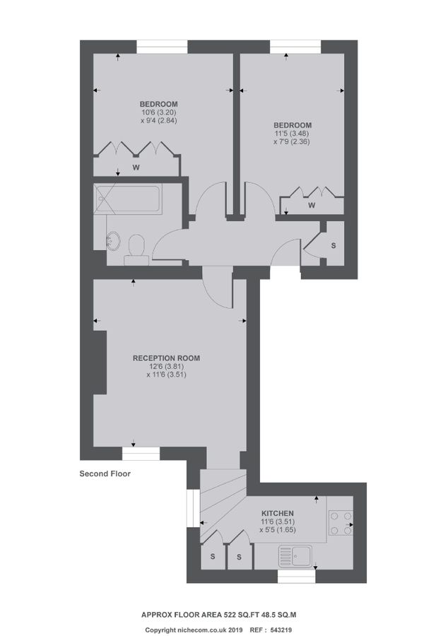 Appartement à Londres, Royaume-Uni, 49 m² - image 7