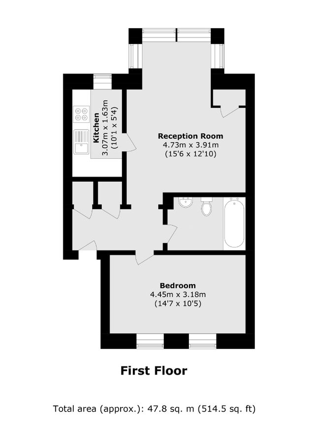 Appartement à Londres, Royaume-Uni, 48 m² - image 7