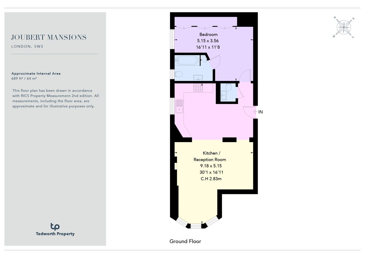 Appartement à Londres, Royaume-Uni, 64 m² - image 8