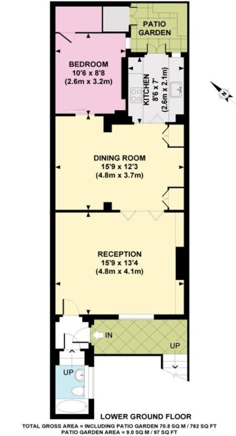 Appartement à Londres, Royaume-Uni, 71 m² - image 8